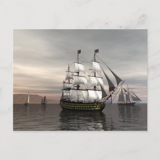 Postal Calm Morning (Anverso)