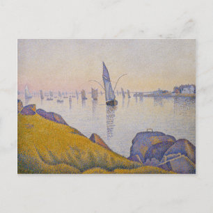 Postal Calma nocturna, Concarneau, Opus 220 - Paul Signac