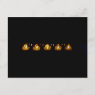 Postal Calor en la oscuridad