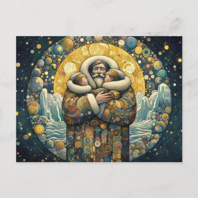 Postal "Calor Invernal Cósmico" (Anverso)