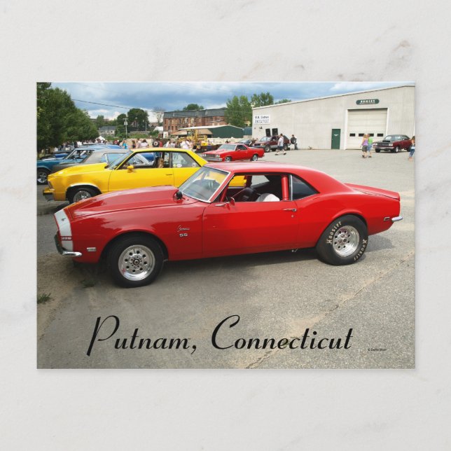 Postal Calor rojo (Anverso)