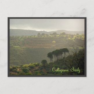 Postal Caltagirone. Sicilia