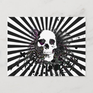 Postal calumnia. flechas retorcidas.