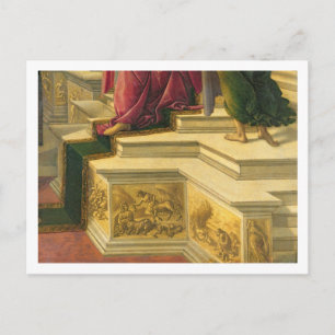Postal Calumny de Apelles: detalle que muestra parte de l