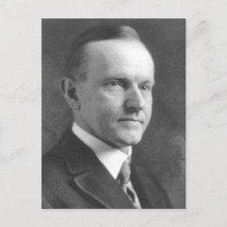 Postal Calvin Coolidge
