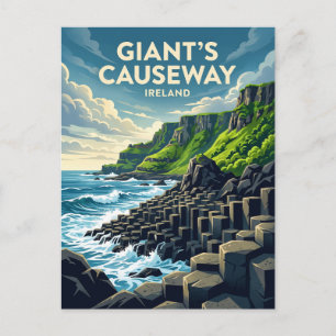 Postal Calzada del Gigante Irlanda