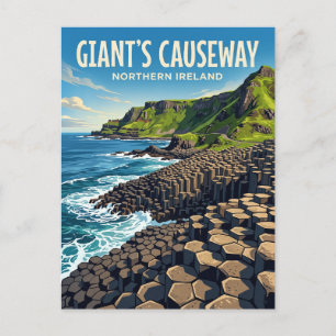 Postal Calzada del Gigante Irlanda del Norte