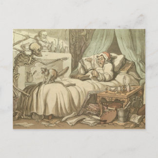 Postal Cama de la muerte