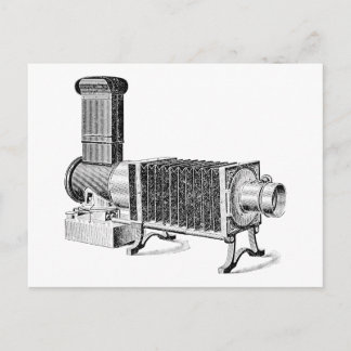 Postal Cámara antigua vintage