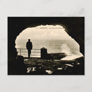 Postal Cámara de Amor de Biarritz France 1920
