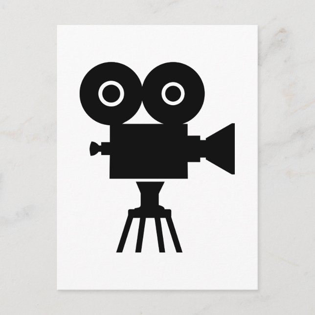 Postal Cámara de cine (Anverso)