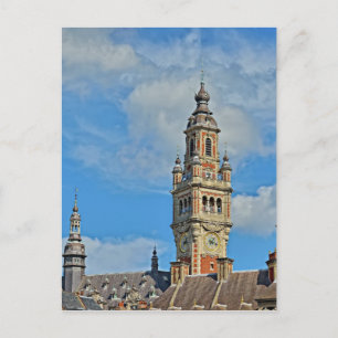 Postal Cámara de Comercio de la ciudad de Lille, Francia