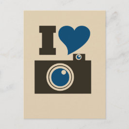 Postal Cámara de corazón