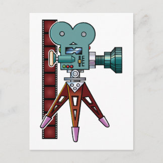 Postal Cámara de película personalizado