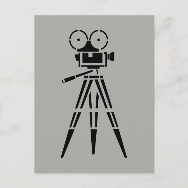 Postal Cámara de películas de películas de vídeo (Anverso)
