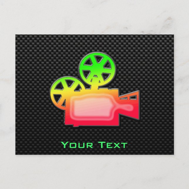 Postal Cámara de películas Sleek (Anverso)