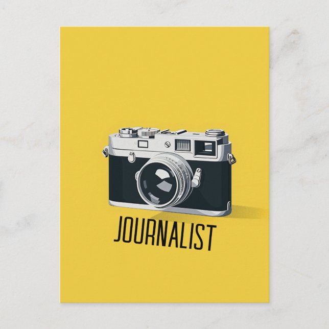 Postal Cámara de vintage (Anverso)