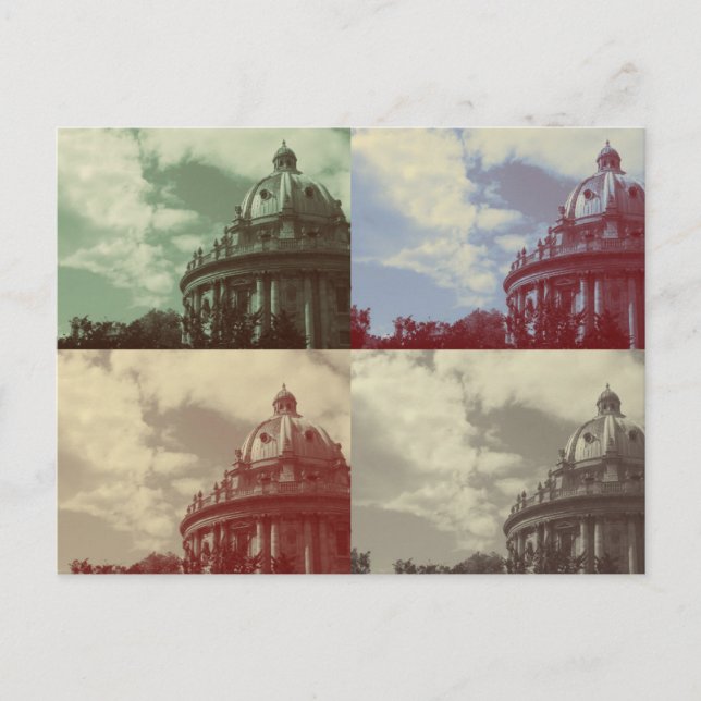 Postal Cámara Radcliffe - Oxford (Anverso)