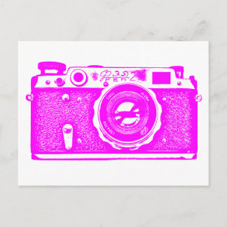 Postal Cámara rusa soviética - Magenta