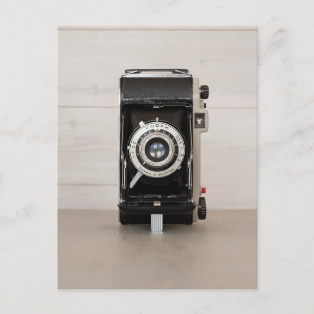 Postal Cámara Vintage Kodak (Anverso)