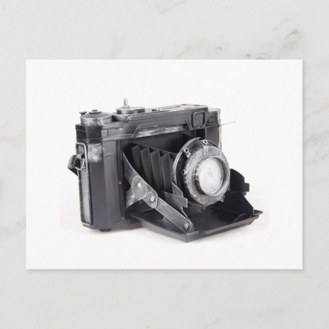 Postal Cámara vintage original (Anverso)