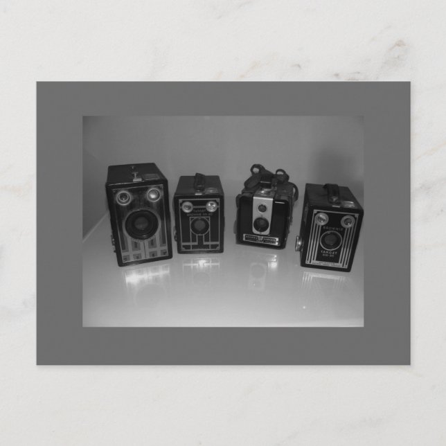 Postal Cámaras Brownie (Anverso)