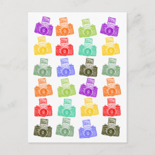 Postal Cámaras coloridas