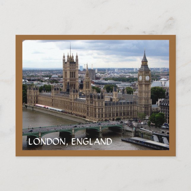 Postal Cámaras del Parlamento (Anverso)