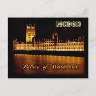 Postal Cámaras del Parlamento, Londres