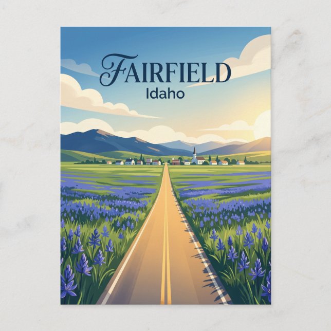 Postal Camas Prairie Idaho (Anverso)