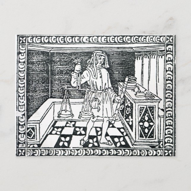 Postal Cambiador de dinero (Anverso)