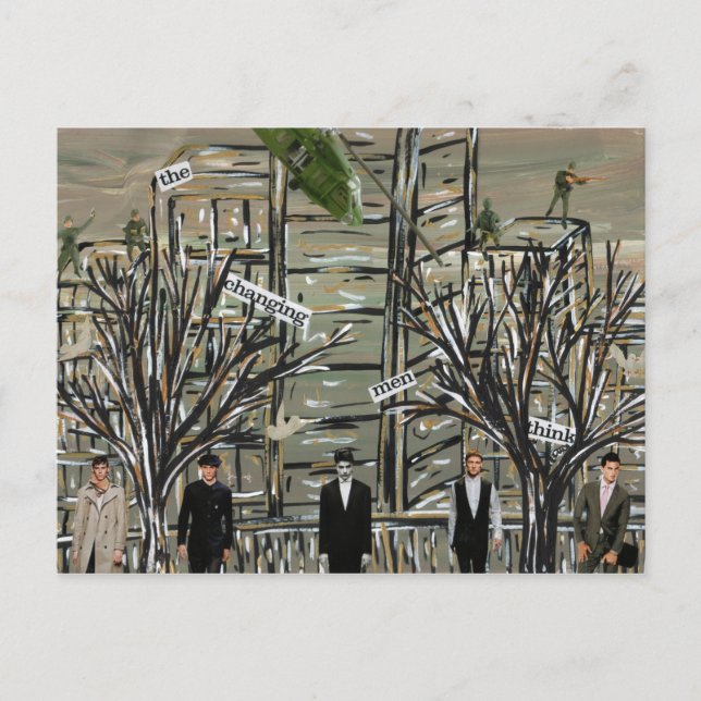 Postal Cambiando de sexo (Anverso)