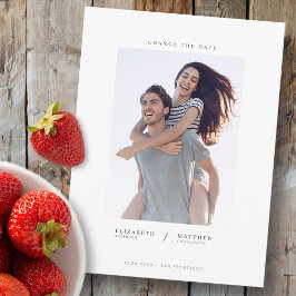 Postal Cambiar el Boda de fotos del Personalizado de Moda