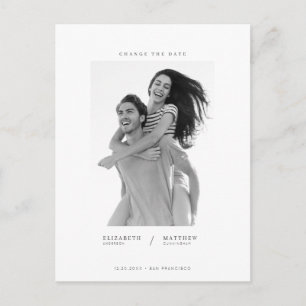 Postal Cambiar el Boda de fotos del Personalizado de Moda