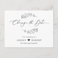 Cambiar la fecha pospuesta de hojas simples de man