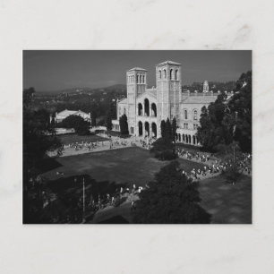 Postal Cambio de clase UCLA, del edificio de la vieja fís