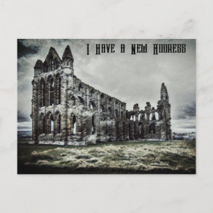 Postal Cambio de dirección gótico de la Abadía de Whitby