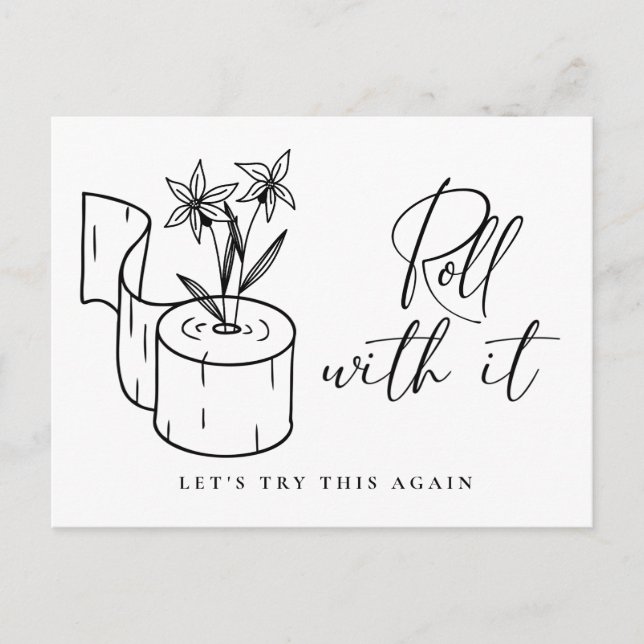 Postal Cambio de fecha de cancelación pospuesta (Anverso)