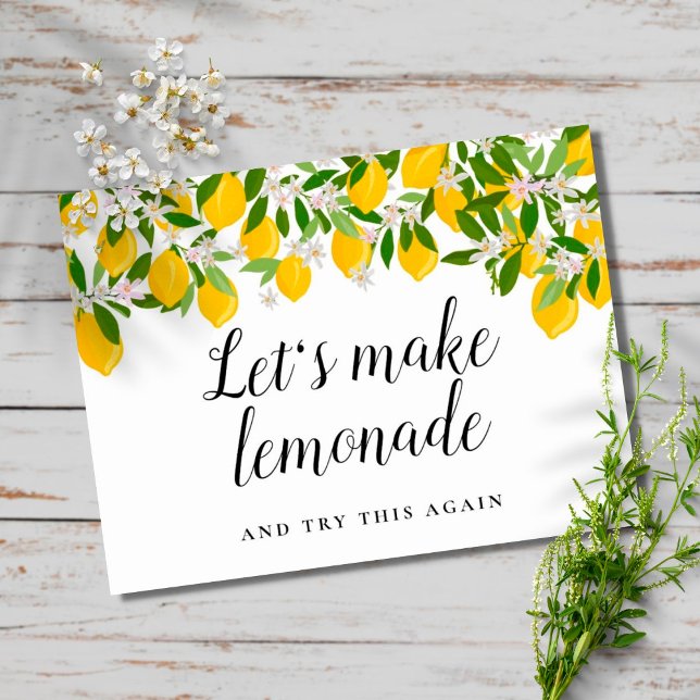 Postal Cambio de Fecha Pospuesto Evento Cancelado Limones (Subido por el creador)