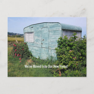 Postal Cambio De La Shack De Direcciones