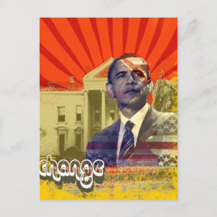 Postal Cambio de Obama -