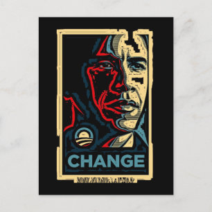 Postal Cambio de Obama