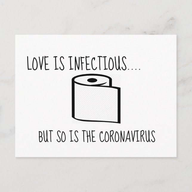 Postal Cambio de planes postergados o cancelados bodas (Anverso)