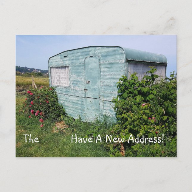 Postal Cambio Personalizable De Dirección (Anverso)