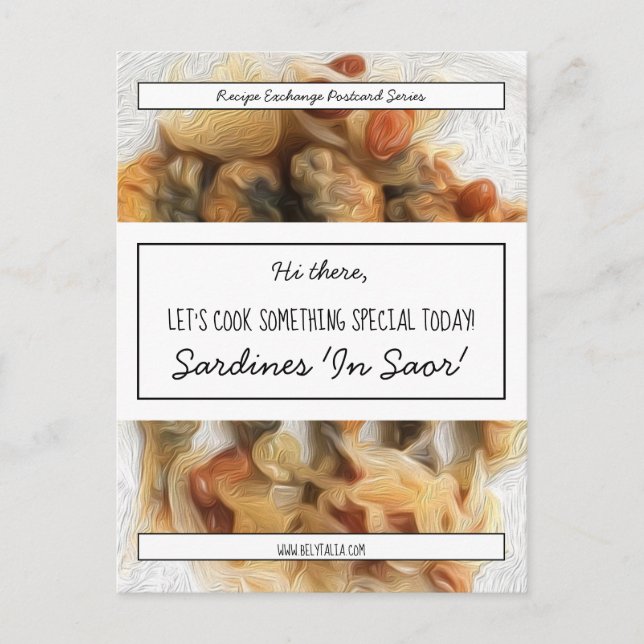 Postal Cambio personalizado de receta blanca con guión ne (Anverso)