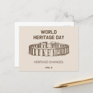 Postal Cambios en el Patrimonio Mundial 2023