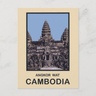 Postal Camboya Angkor Wat