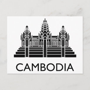 Postal Camboya Angkor Wat