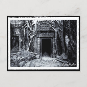 Postal Camboya - Puerta Secreta, Templos de Angkor Watt