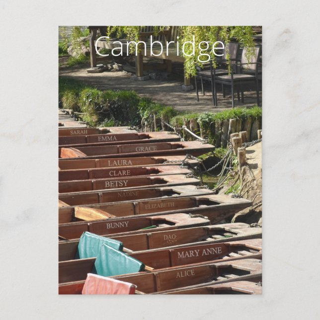 Postal Cambridge (Anverso)